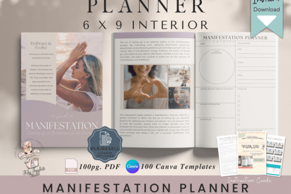 100-Page Manifestation Journal: A Transformative Tool for Release and Growth