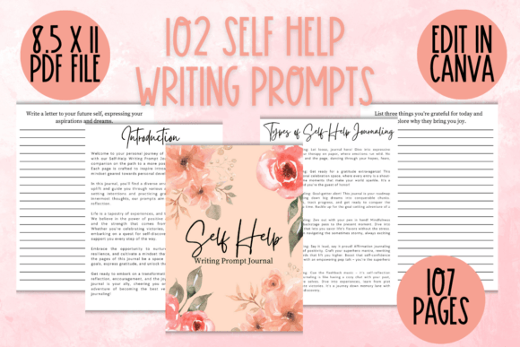 102 Self Help Writing Prompt Journal: A Powerful Tool for Personal Growth