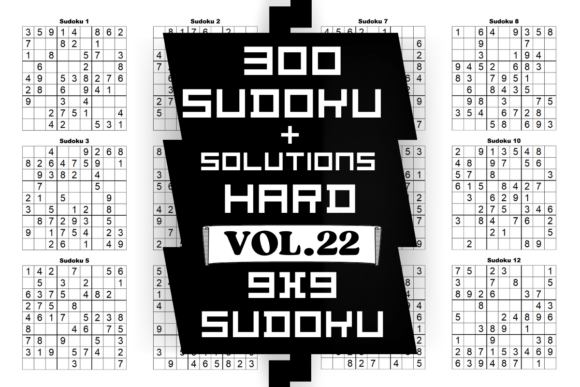 300 Hard Sudoku Puzzles with Solutions: A Comprehensive Resource for Puzzle Enthusiasts