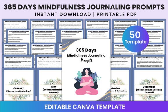 365 Days Mindfulness Journaling Prompts