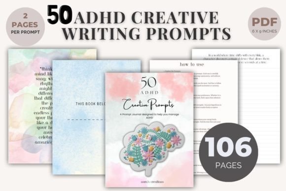 50 ADHD Creative Writing Prompt