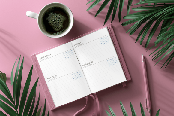 Daily Calendar Planner 2025: Organize Your Day Effortlessly