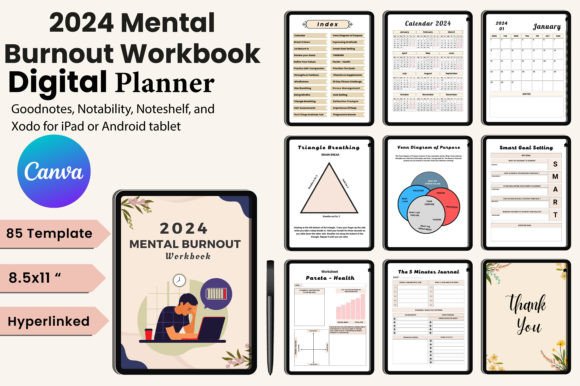Digital 2024 Mental Burnout Workbook