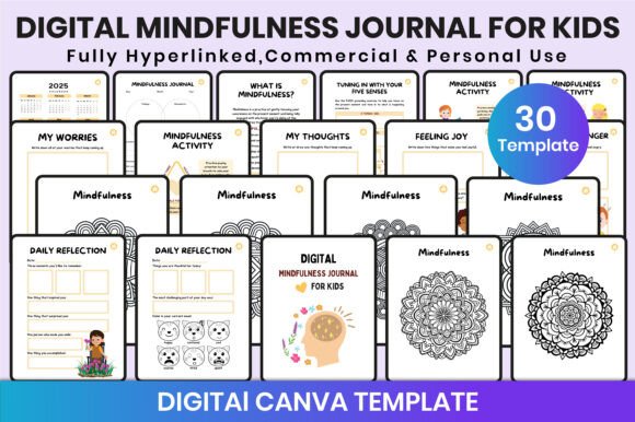 Digital Mindfulness Journal for Kids: A Modern Approach to Emotional Well-Being