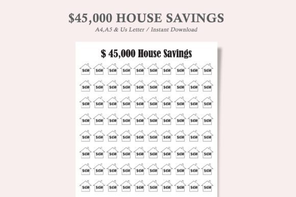 House Savings Tracker, Saving Challenge