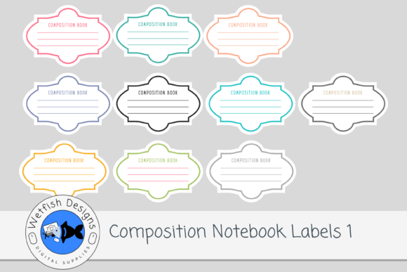 KDP Composition Notebook PNG Labels: A Designer's Essential Tool