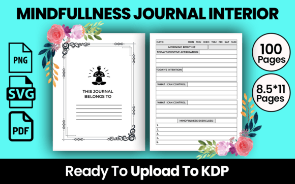 Mindfulness Journal KDP Interior: A Practical Guide for Authors and Entrepreneurs