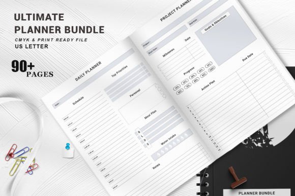 Printable Planner Bundle Pack Vol.56: Your Ultimate Organizational Solution
