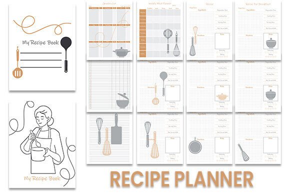 Recipe Books Planner