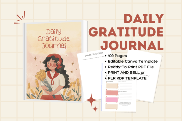 Ricefield Daily Gratitude Journal: A Mindful Space for Reflection and Creativity