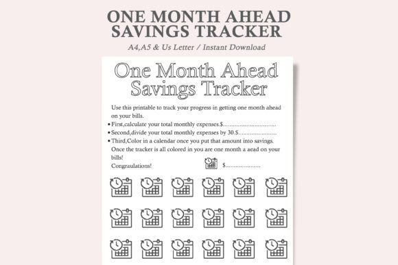 Savings Challenge, Money Goal Tracker