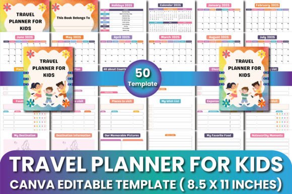 Travel Planner for Kids: A Practical Tool for Organizing Family Adventures